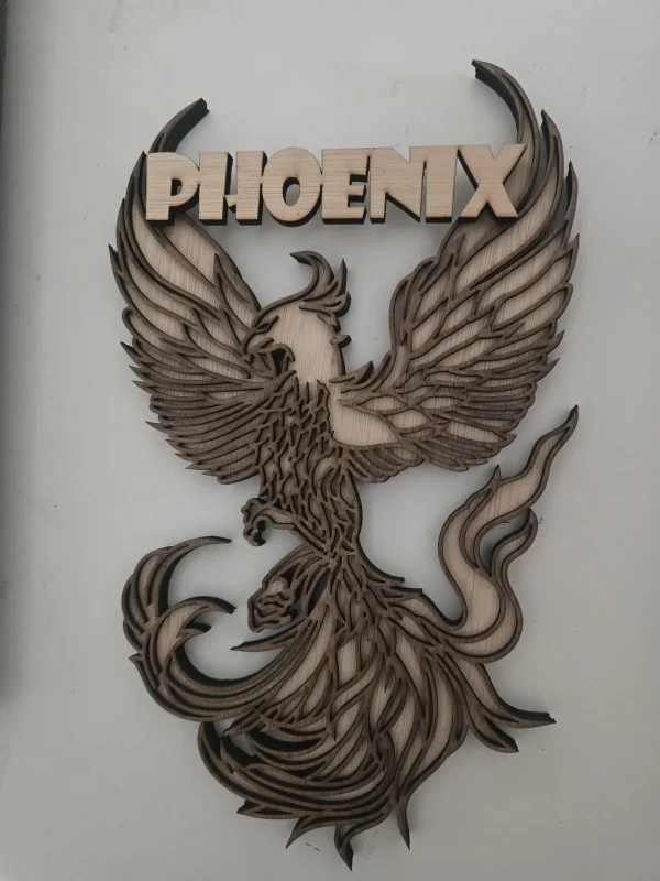 Custom themed wooden name sign - Image 3