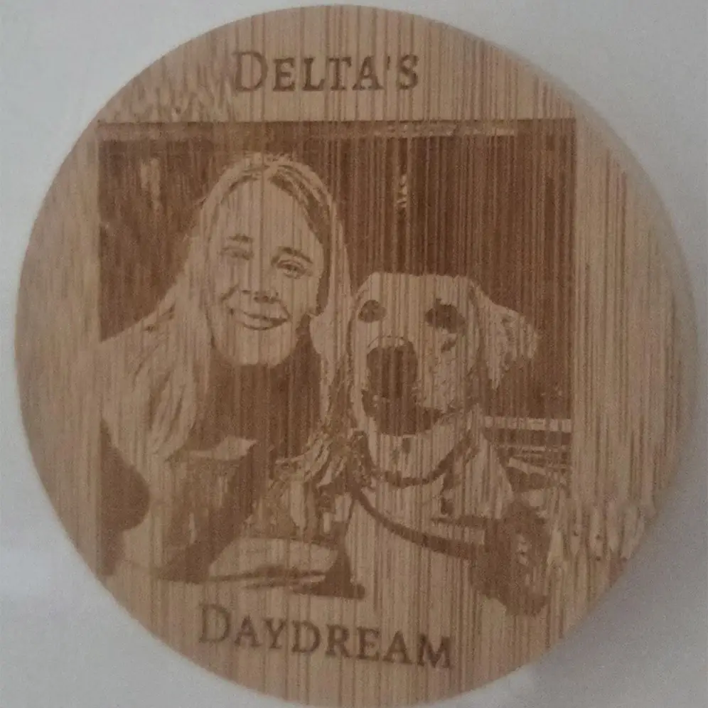 Personalised Wooden Bottle Opener Fridge Magnet – Custom Text or Photo