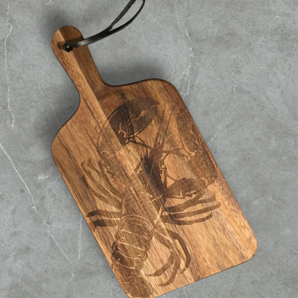 Custom Engraved Acacia Wood Chopping Board